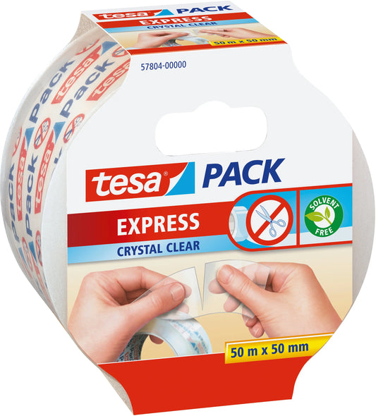 TESA Verpackungsband 50mmx50m 578040000 transparent Idealshop