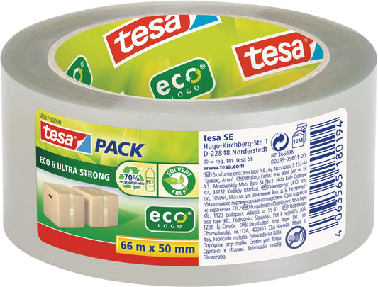 TESA Verpackungsband ECO 50mmx66m 58297-00000 5829700000 ultra strong trans. Idealshop