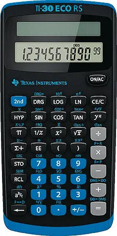 TEXAS INSTRUMENTS Calculator School TI-30 ECO RS Idealshop