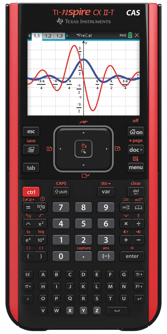 TEXAS INSTRUMENTS Grafikrechner TI-Nspire CXII-T CAS D/F/I/E Idealshop