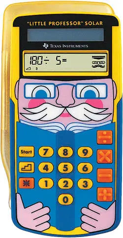 TEXAS INSTRUMENTS Schulrechner Solar Little Professor Little Professor Idealshop