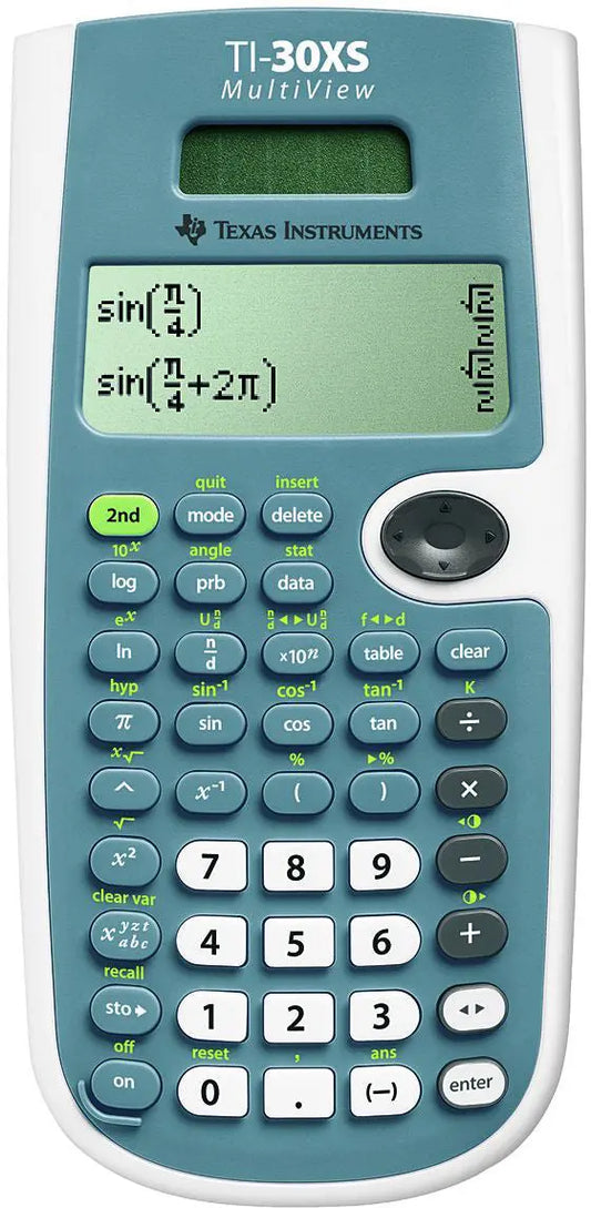 TEXAS INSTRUMENTS Schulrechner TI-30XS MultiView Solar Idealshop