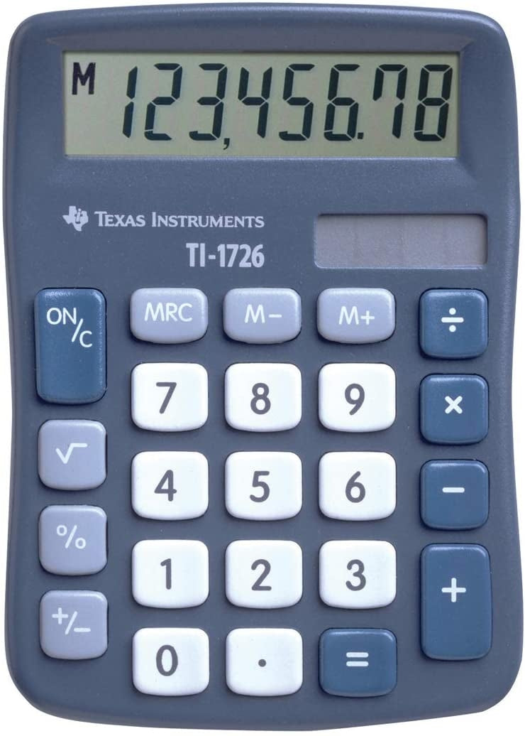 TEXAS INSTRUMENTS Grundrechner TI-1726 8-stellig Idealshop