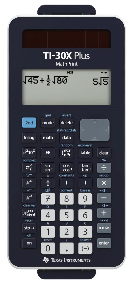 TEXAS     Plus MathPrint Schulrechner Idealshop