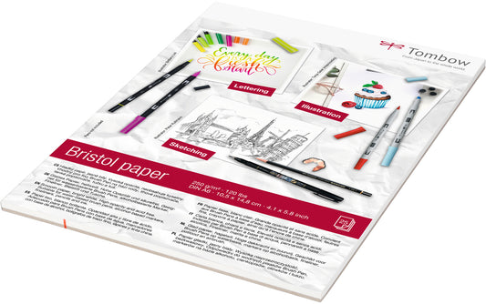 TOMBOW    Zeichenblock Bristol        A6