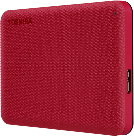TOSHIBA HDD CANVIO Advance 2TB HDTCA20ER3AA USB 3.2 Gen 1, 2.5 inch red Idealshop