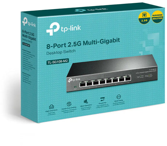 TP-LINK 2.5G Multi-GB Switch TL-SG108-M2 8-Port Idealshop