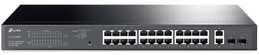TP-LINK 28-Port Gigabit Easy Smart TL-SG1428PE Switch with 24-Port PoE Idealshop