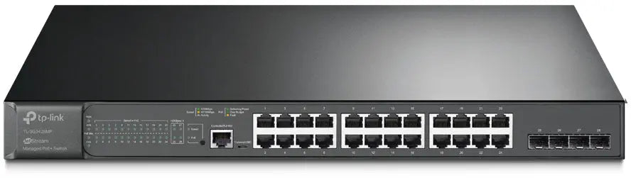 TP-LINK 28-Port Gigabit Switch SG3428MP with 24-Port PoE Idealshop