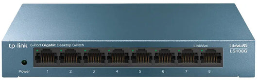 TP-LINK 8-Port Gigabit Desktop Switch TL-SG108S Desktop Steel Case Idealshop