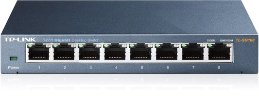 TP-LINK 8-port Metal Gigabit Switch TLSG108 Idealshop