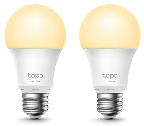 TP-LINK Leuchtmittel LED E27 2-Pack Tapo L510E(2-pack) Wifi, dimmbar, 2700K Idealshop