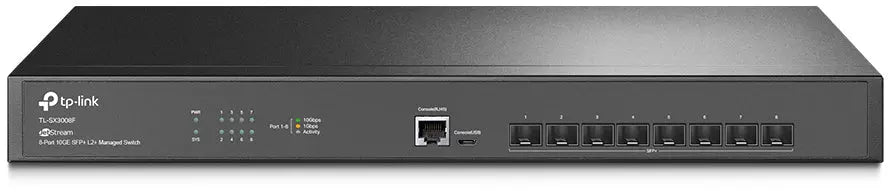 TP-LINK SX3008F SX3008F JS 8Port 10GE SFP+ L2 Manag. Idealshop