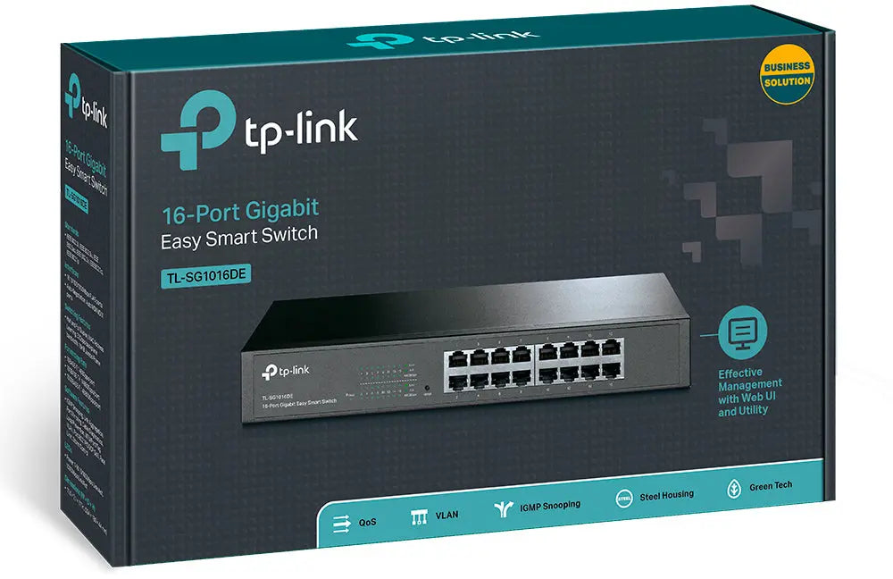 TP-LINK TL-SG1016DE TL-SG1016DE 16-Port Gigabit Smart Switch Idealshop