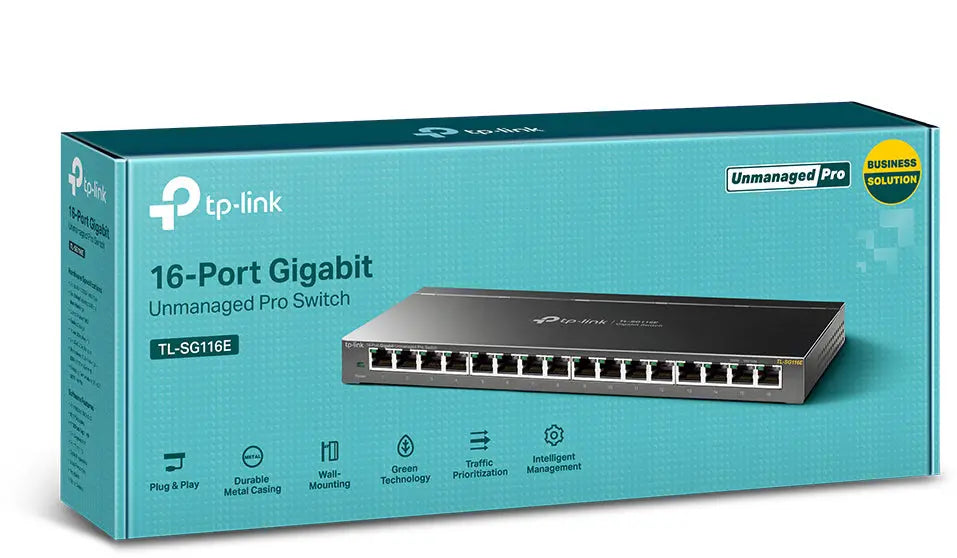 TP-LINK TL-SG116E TL-SG116E 16-Port GB Easy Smart Switch Idealshop