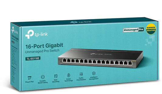 TP-LINK TL-SG116E TL-SG116E 16-Port GB Easy Smart Switch Idealshop