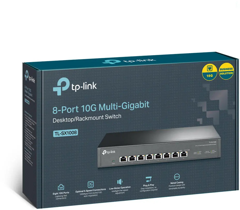 TP-LINK TL-SX1008 TL-SX1008 8-Port 10G Multi-GB Switch Idealshop