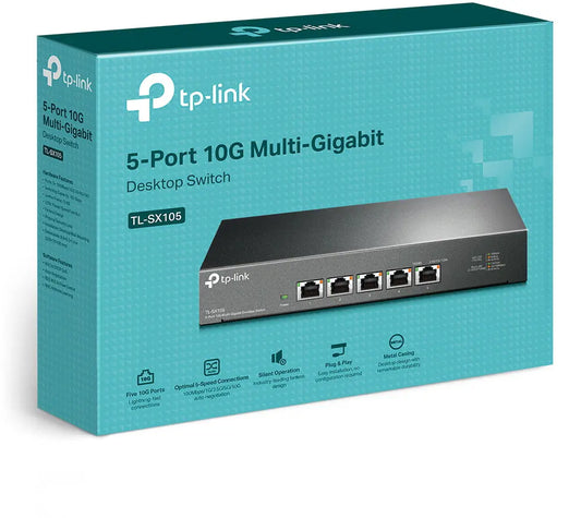 TP-LINK TL-SX105 TL-SX105 5-Port 10G Multi-GB Switch Idealshop