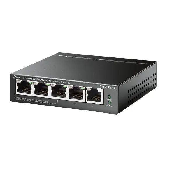 TP-LINK TLSG105MP TL-SG105MPE 5Port GB Switch, 4-Port PoE+ Idealshop