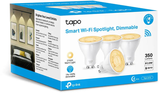 TP-LINK TapoL610(4-pack) Tapo L610(4-pack) Smart WiFi Spotlight Dimmable Idealshop