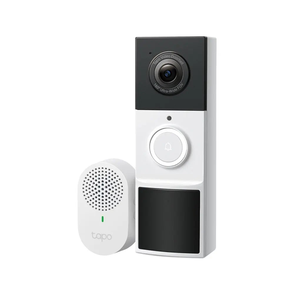 TP-LINK Video Doorbell Camera Tapo D210 2K, 6400mAh Battery Idealshop