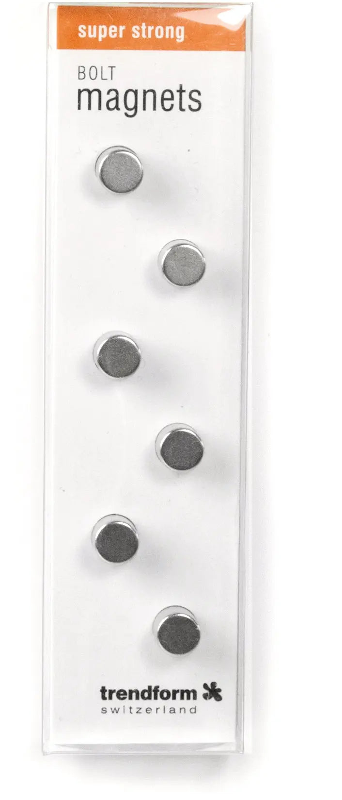 TRENDFORM Magnete BOLT CA2008 silber 6 Stück Idealshop