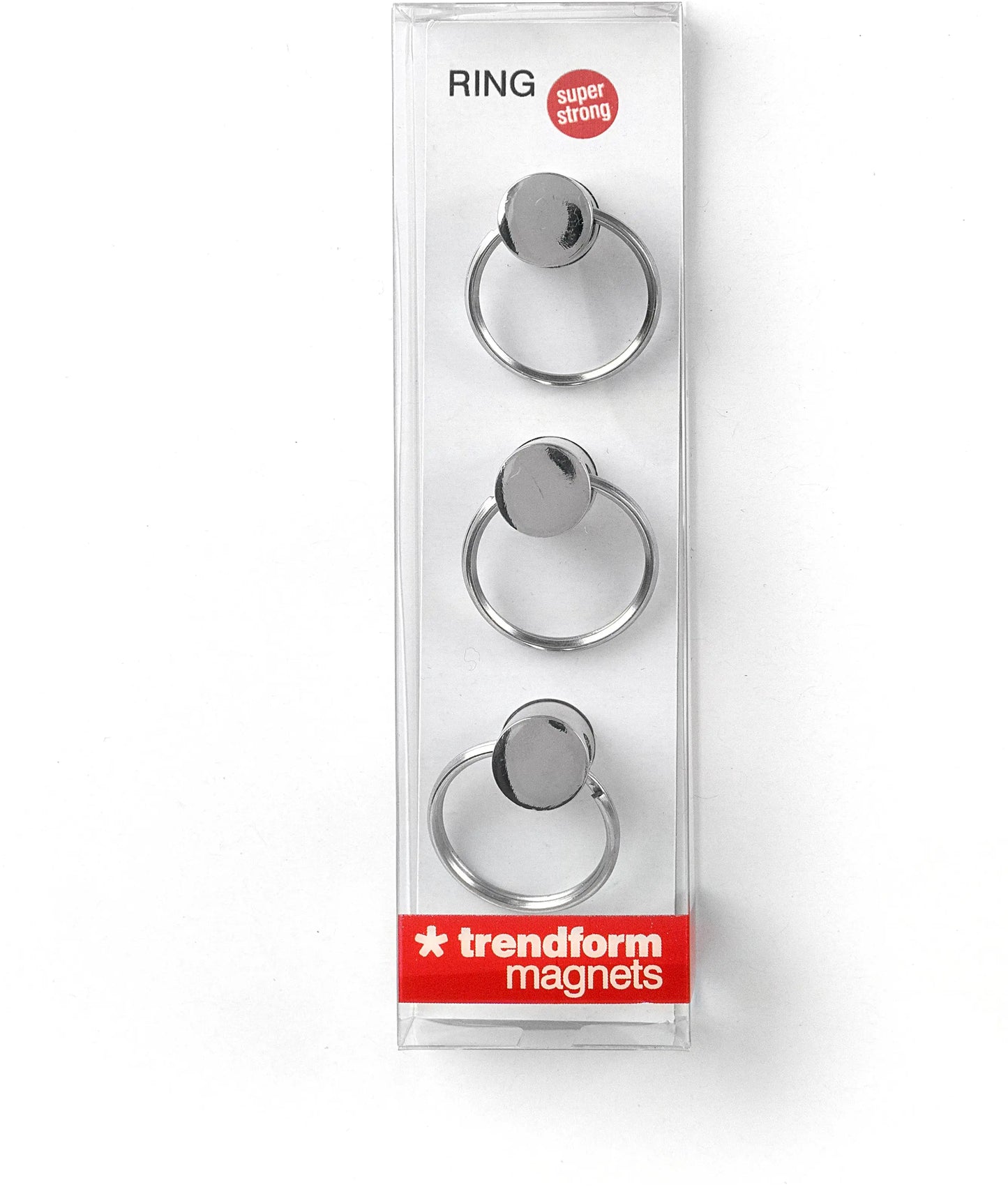 TRENDFORM Magnete RING MM2026 silber 3 Stück Idealshop