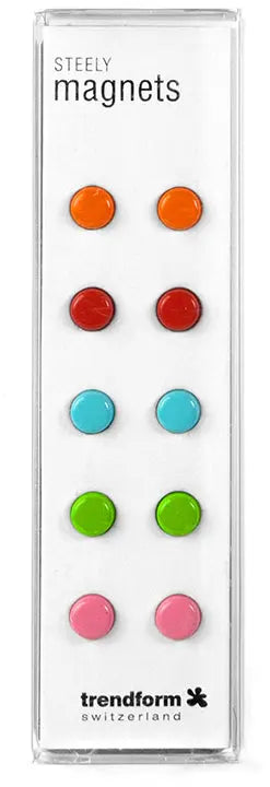 TRENDFORM Magnete STEELY COLOR TF20C farbig ass. 10 Stück Idealshop