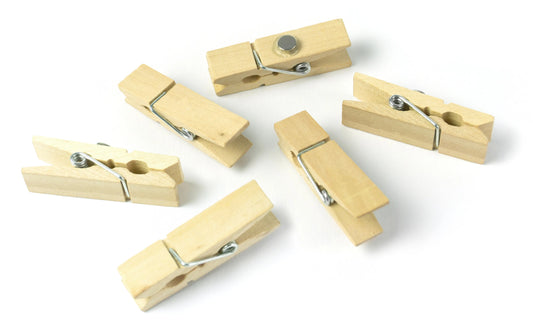 TRENDFORM Magnete WOODY KLIP TF2930 6er Set, naturholz Idealshop