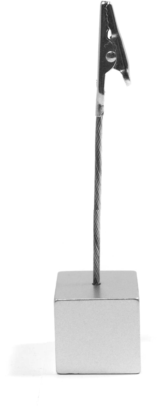 TRENDFORM Zettelhalter CUBE W26 silber Idealshop
