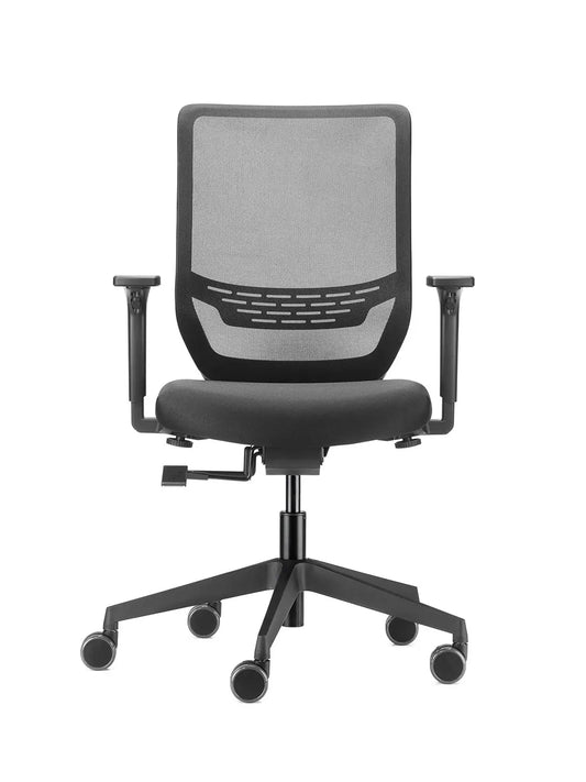 TRENDOFFICE Bürodrehstuhl TO-SYNC II 9242_AY schwarz Idealshop