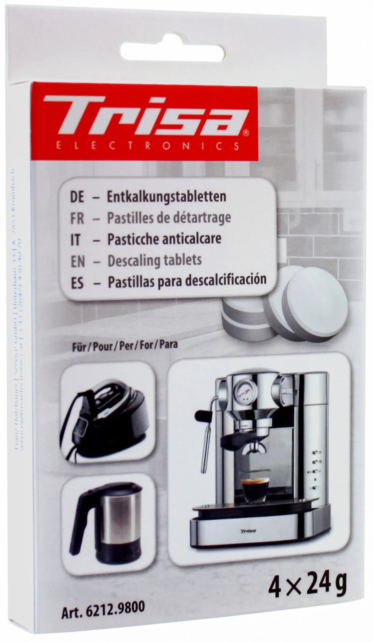 TRISA Entkalkungstabletten 6212.9800 4 Stk. Idealshop
