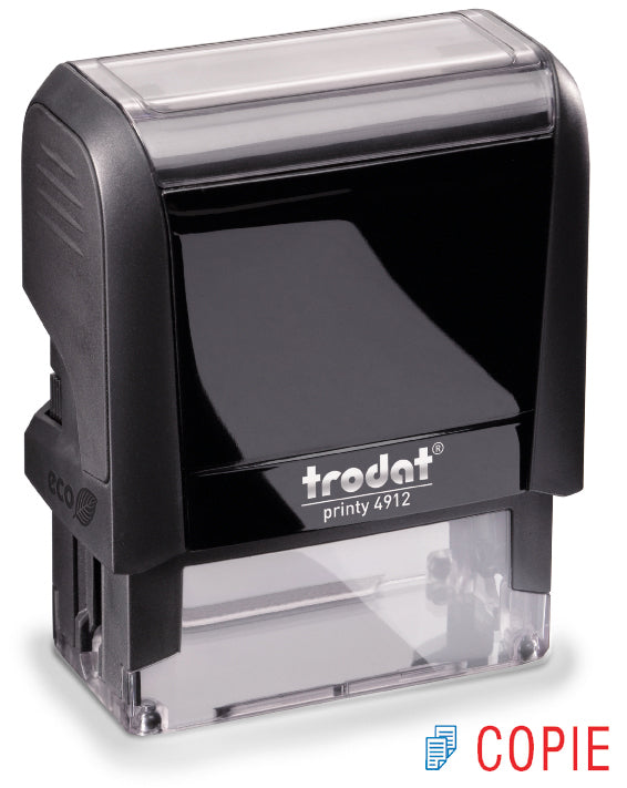 TRODAT Stempel Copie 4912COPIE blau/rot Idealshop