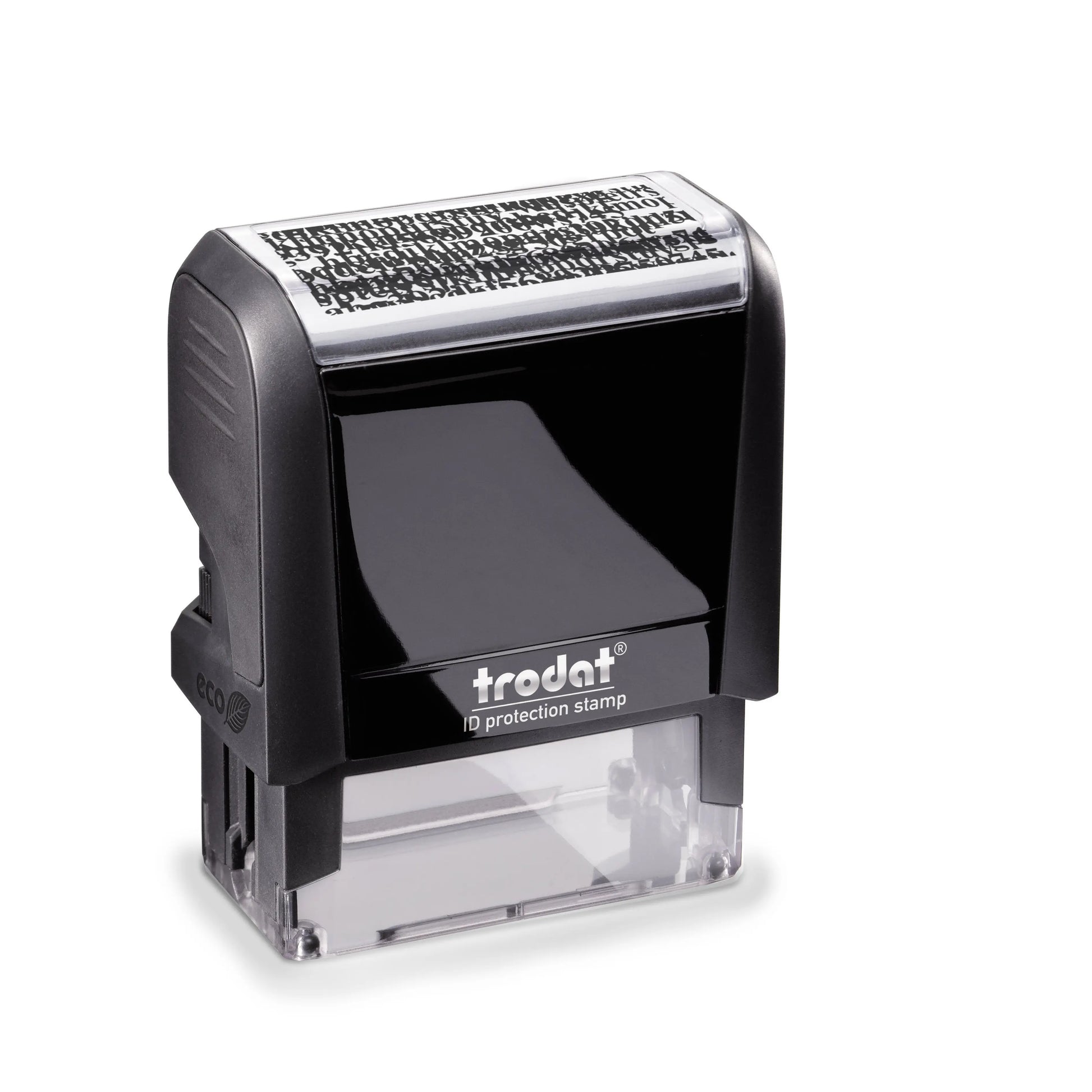 TRODAT Stempel Datenschutz 4912SECURE schwarz 47x18mm Idealshop