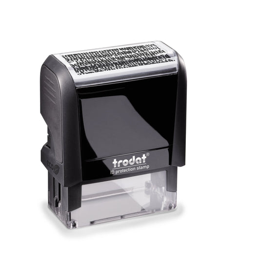 TRODAT Stempel Datenschutz 4912SECURE schwarz 47x18mm Idealshop