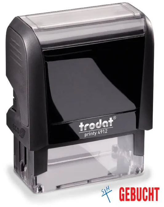 TRODAT    Stempel Gebucht Idealshop