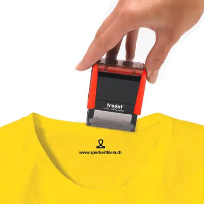 TRODAT Stempel Trodat Printy 4911TEXTIL schwarz Idealshop