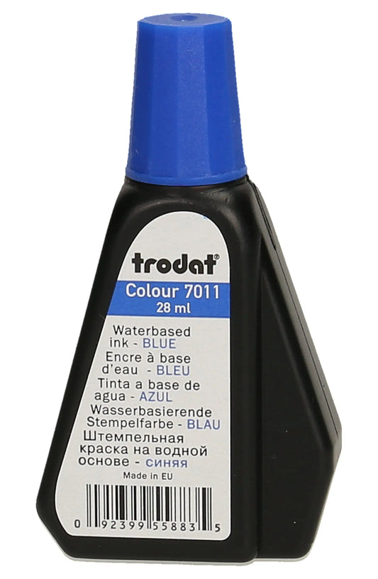 TRODAT Stempelfarbe 28ml 22025B blau Idealshop