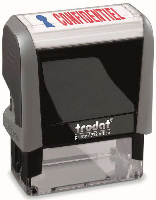 TRODAT Textstempel 4912CONFIDENTIE 4912 CONFIDENTIEL Idealshop