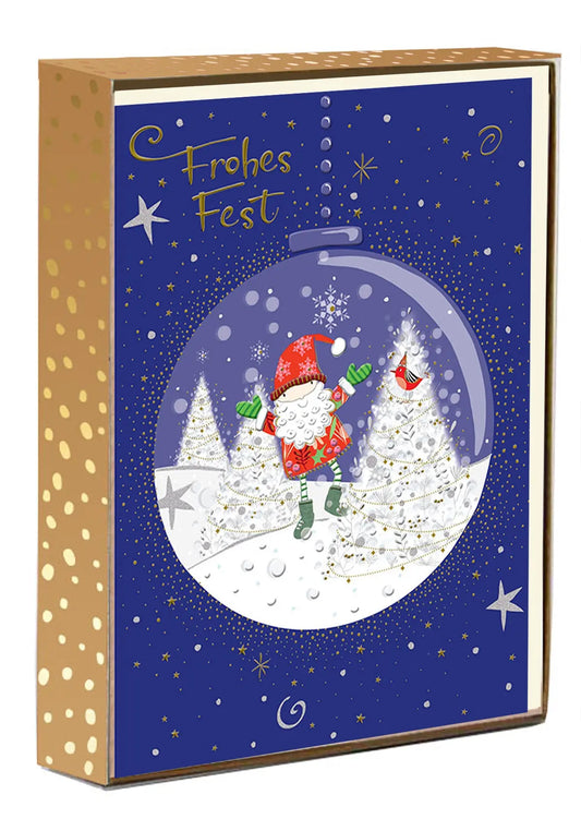 TURNOWSKY Kartenbox Weihnachten Schneek. Idealshop