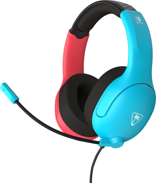 TURTLE BEACH Airlite Fit Headset TBS-8002-25 Wired ,Neon Blue,Red,NSW Idealshop