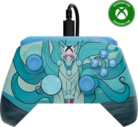 TURTLE BEACH Rematch Advanced Wired Ctrl. TBC-2004-25 XB Blue Kitsune Everglow Idealshop