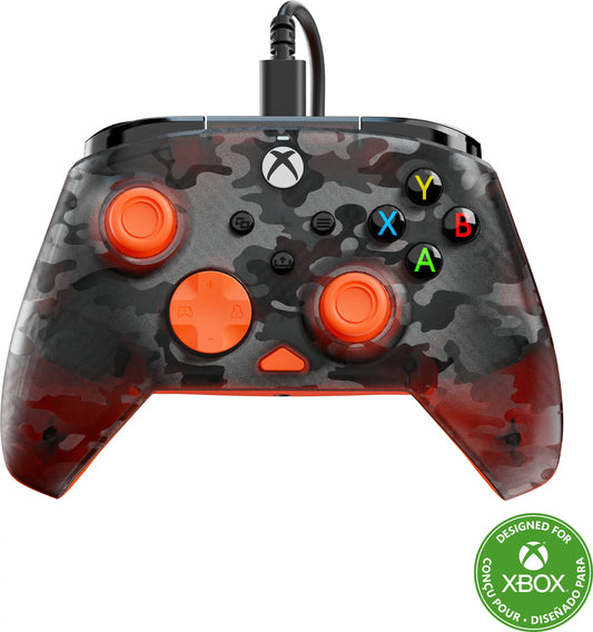 TURTLE BEACH Rematch Core Wired Ctrl. TBC-2001-95 XB, Ghost Camo Black,Orange Idealshop