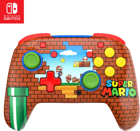TURTLE BEACH Rematch Wireless Ctrl. TBC-8301-65 NSW Mario Bricks Reveal Idealshop