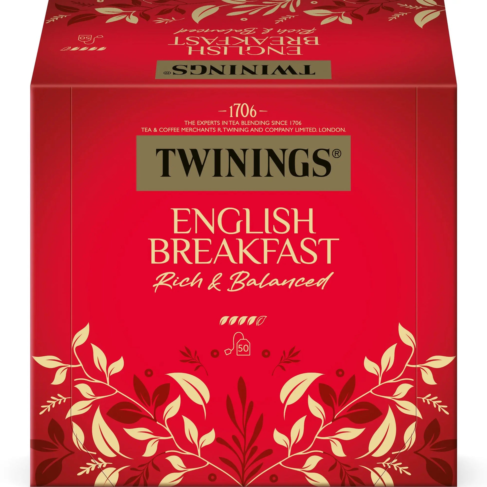 TWININGS English Breakfast 100017994 Beutel 2g, 50 Stk. Idealshop