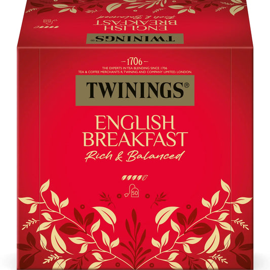 TWININGS English Breakfast 100017994 Beutel 2g, 50 Stk. Idealshop