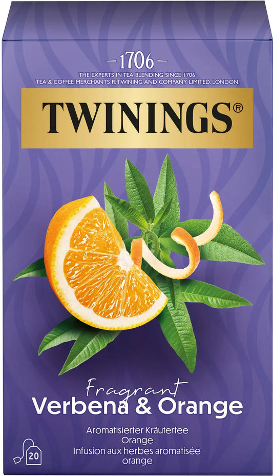 TWININGS Fragrant Eisenkraut & Orange 100017245 Beutel 1.5g, 20 Stk. Idealshop
