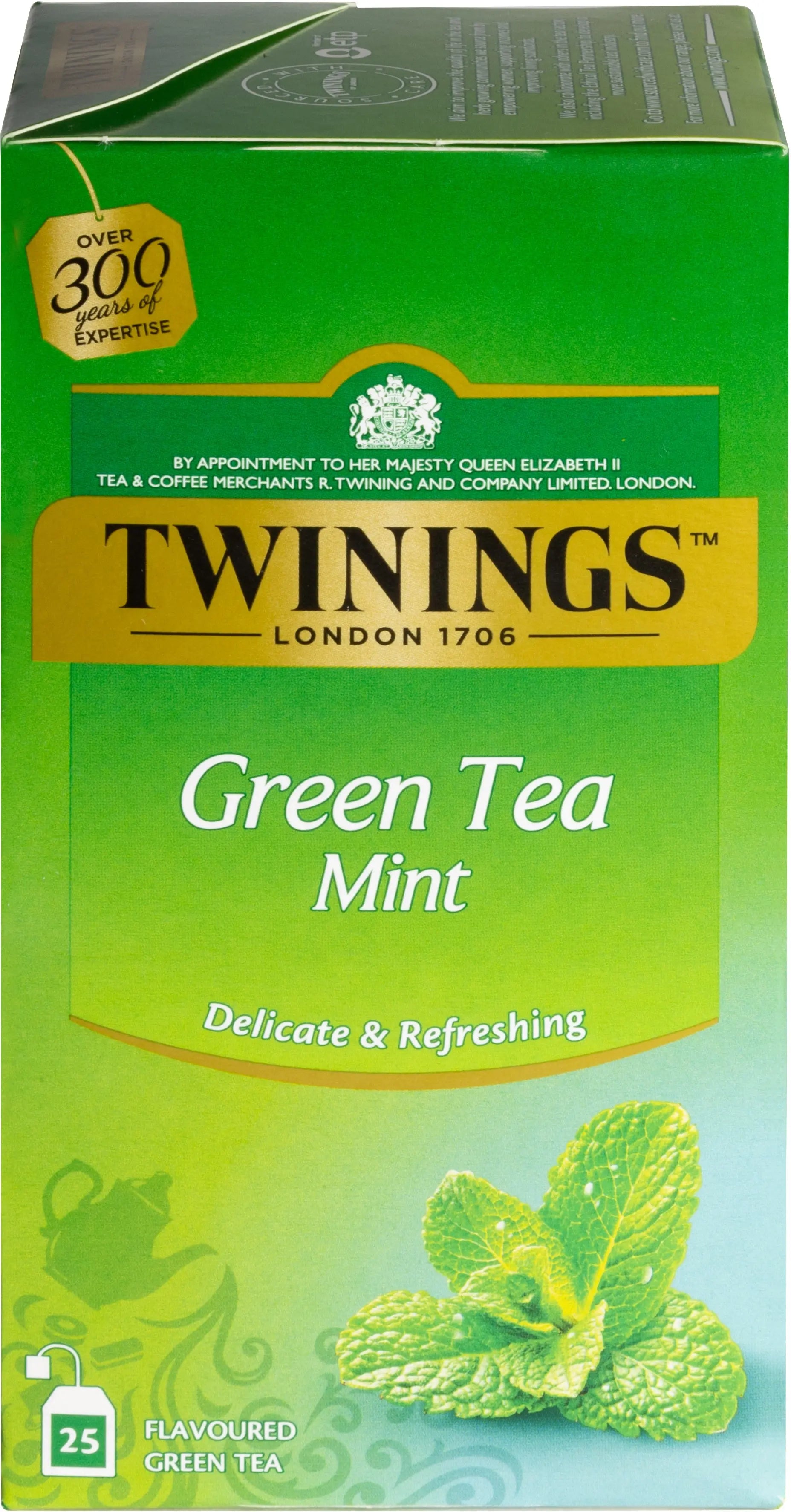 TWININGS Green Tea Mint 100017819 Beutel 1.5g, 25 Stk. Idealshop