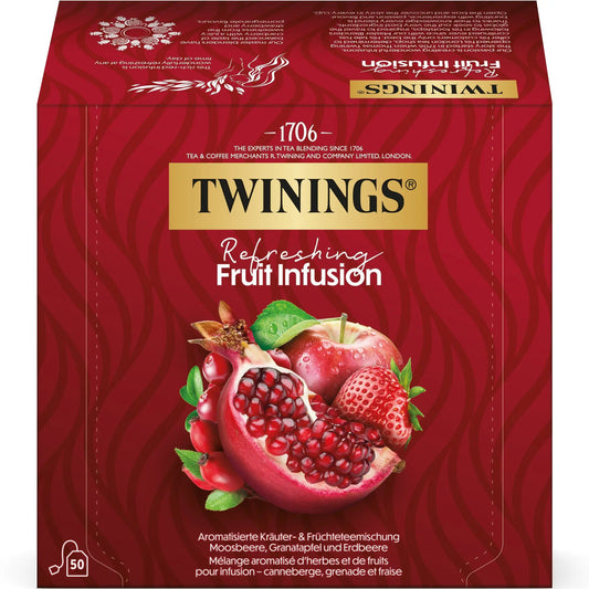 TWININGS Refreshing Früchte Tee 100015053 Beutel 2g, 50 Stk. Idealshop