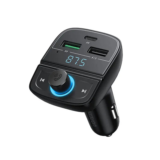 UGREEN BT 5.0 FM Transmitter 80910 20WPD Charger 3-Port Idealshop